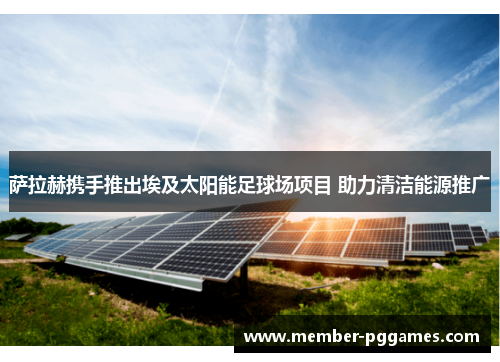 萨拉赫携手推出埃及太阳能足球场项目 助力清洁能源推广