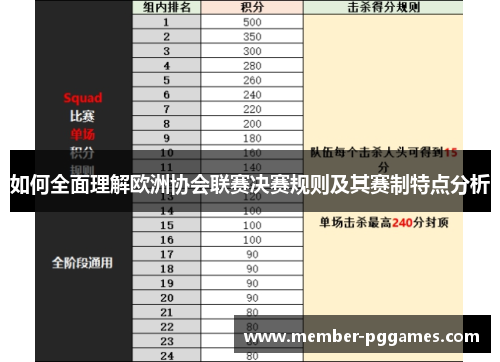 如何全面理解欧洲协会联赛决赛规则及其赛制特点分析 如何全面理解欧洲协会联赛决赛规则及其赛制特点分析